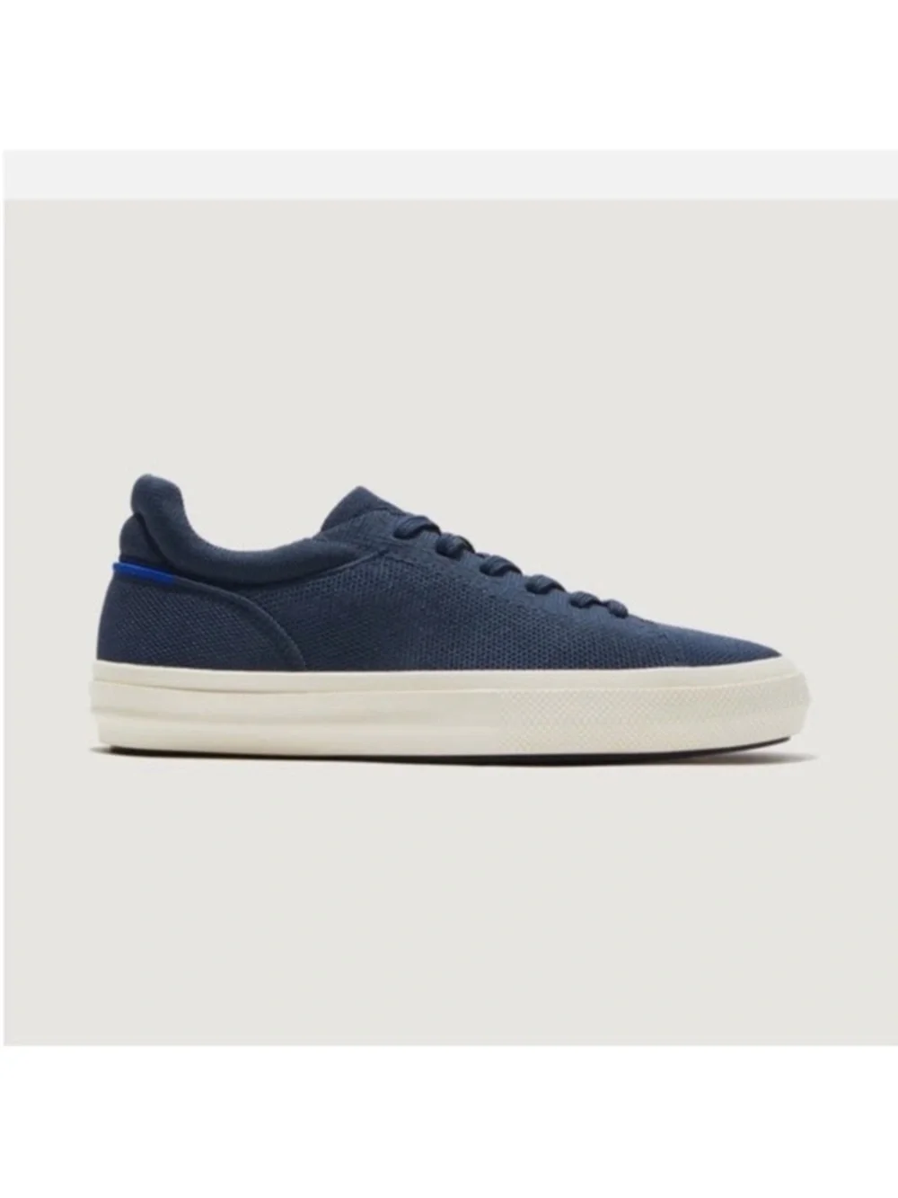 Rothy’s Men’s RS01 Sneaker Navy Blue Size 11.5 NIB Sustainable Knit Lace Up